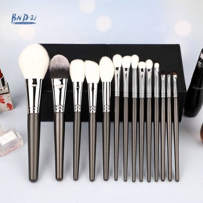 14pcs Popular Custom Logo Private Label Fashional Black Makeup Brush Set Professional